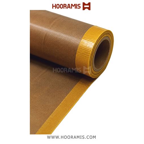 پارچه تفلون فایبر فلون چسب‌دار با ضخامت 0.25 (Fiber Flon Fabric 0.25ad) Fiber Flon Fabric 0.25ad.jpg